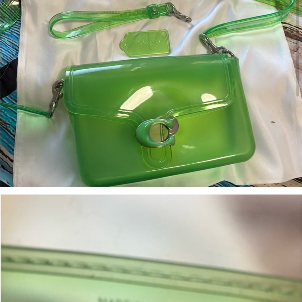Coach Neon Green Crossbody Bag